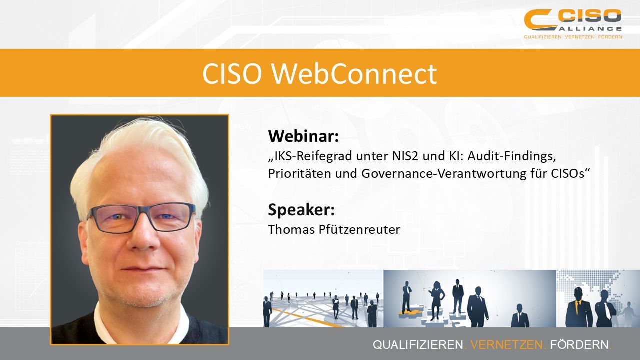 CISO-Alliance Webinar NIS2